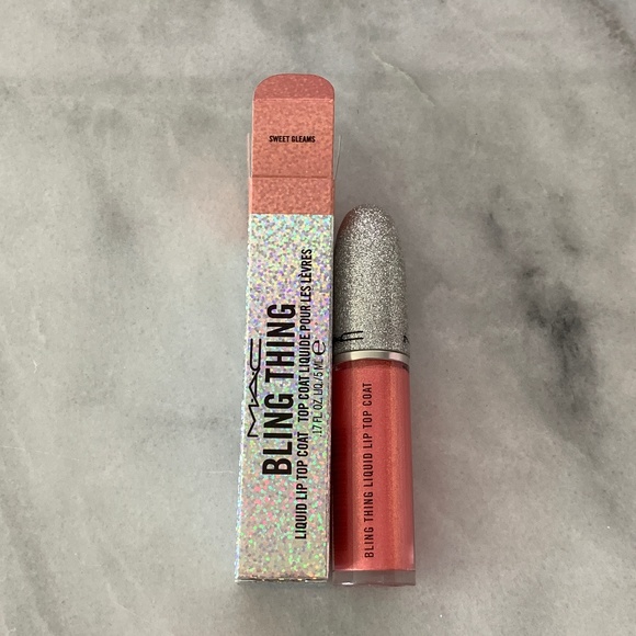 Mac Bling Thing Liquid Lip Top Coat In Sweet Gleam Nwt